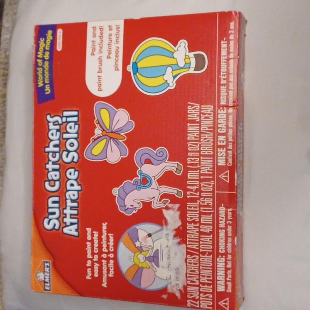 $4 Add-on Elmer's Sun Catchers Kit (Incomplete)